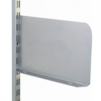 İkiqat yuvalı metal rəf